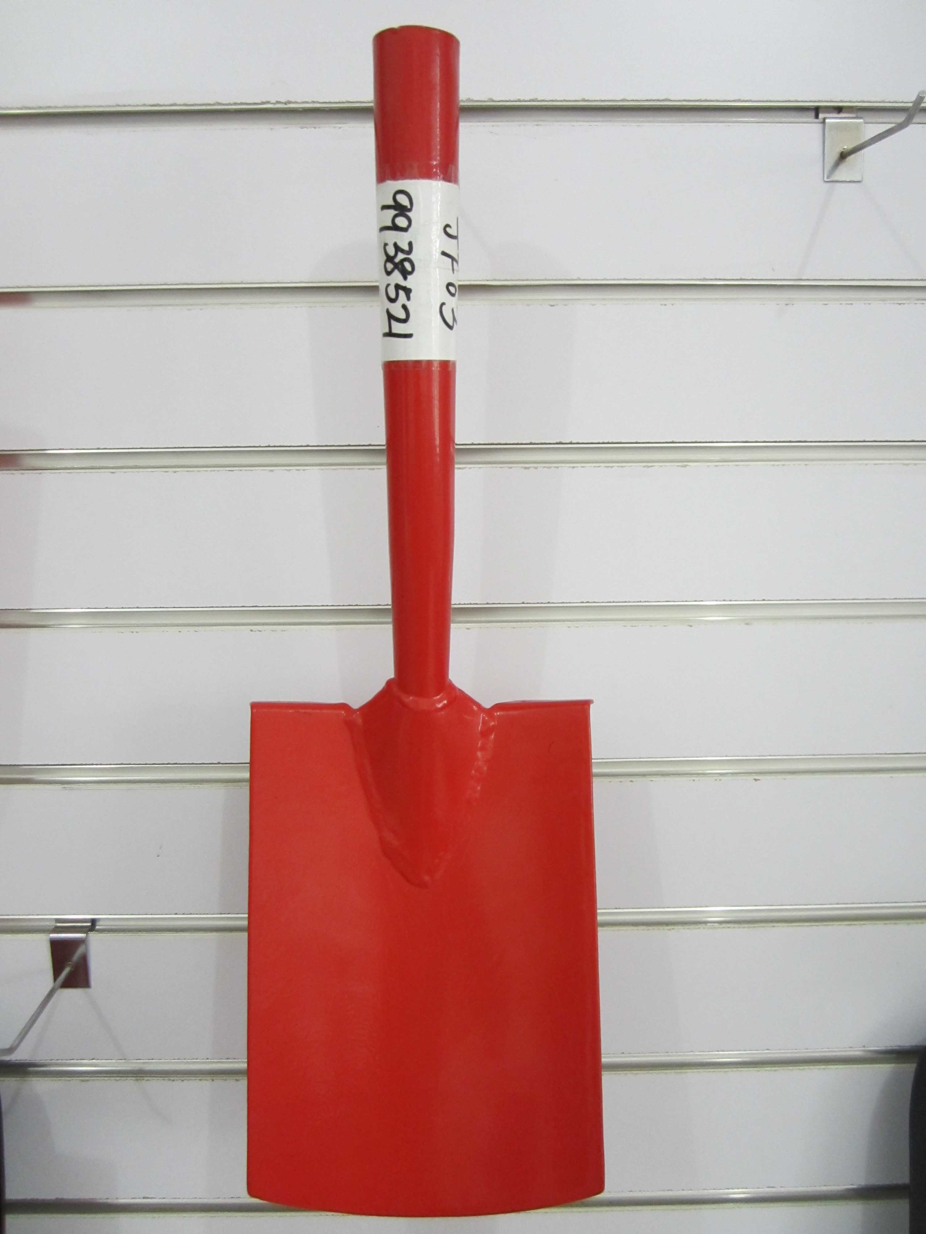 Garden Spade Red Powder Coated Shovel