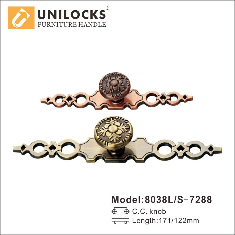 Unique Classical Furniture Cabinet Cupboard Pull Handle Shoe Cabinet Knob (8038)