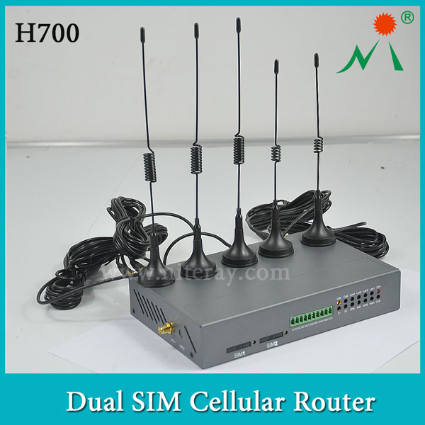 Mobile Dual SIM Lte Wireless Router for CCTV Camera