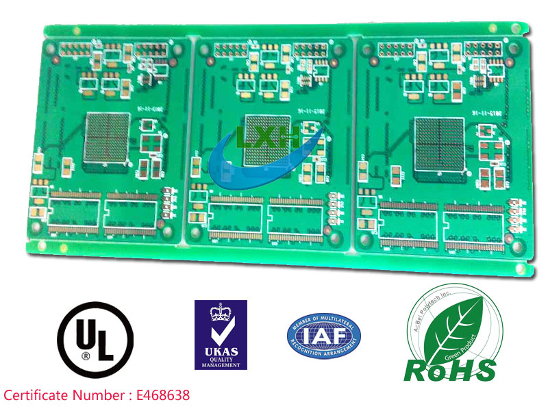 6-Layer Immersion Silver Printed Circuit Board