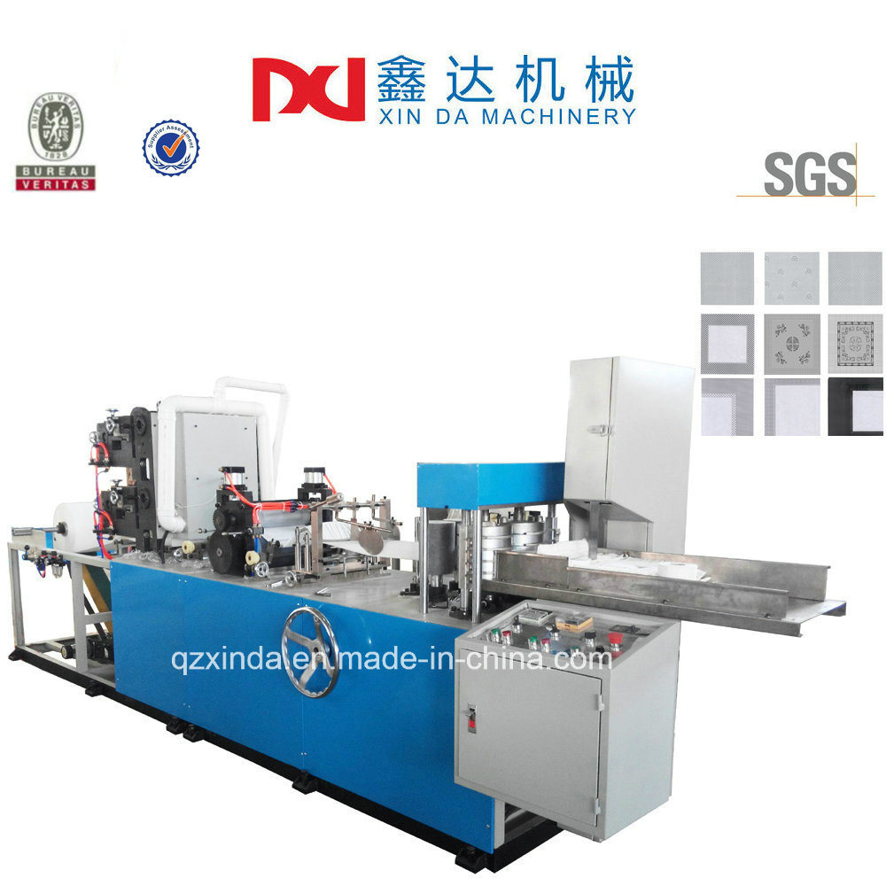 Paper Processing Type Automatic Printing Folder Napkin Tissue Machines for Plant