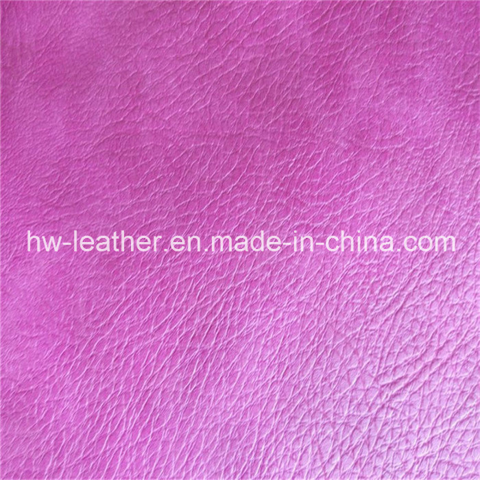 Embossed Furniture PU Leather for Ottoman (HW-1023)