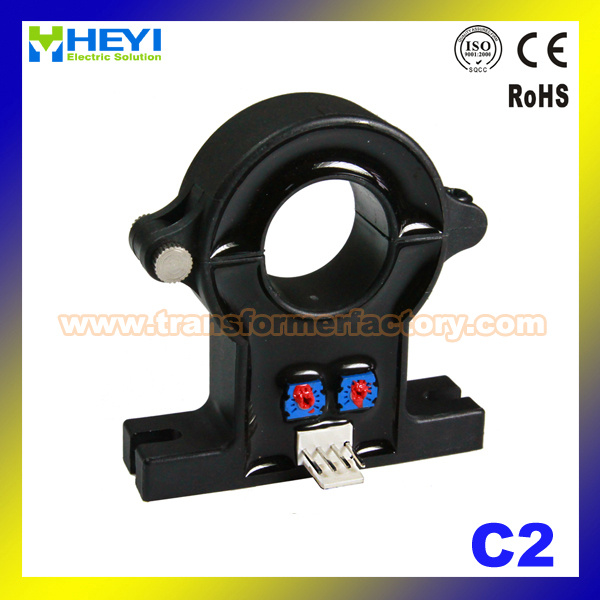 Hall Effect DC Current Sensor (C2) Clamp on Clamp on Hall Sensor