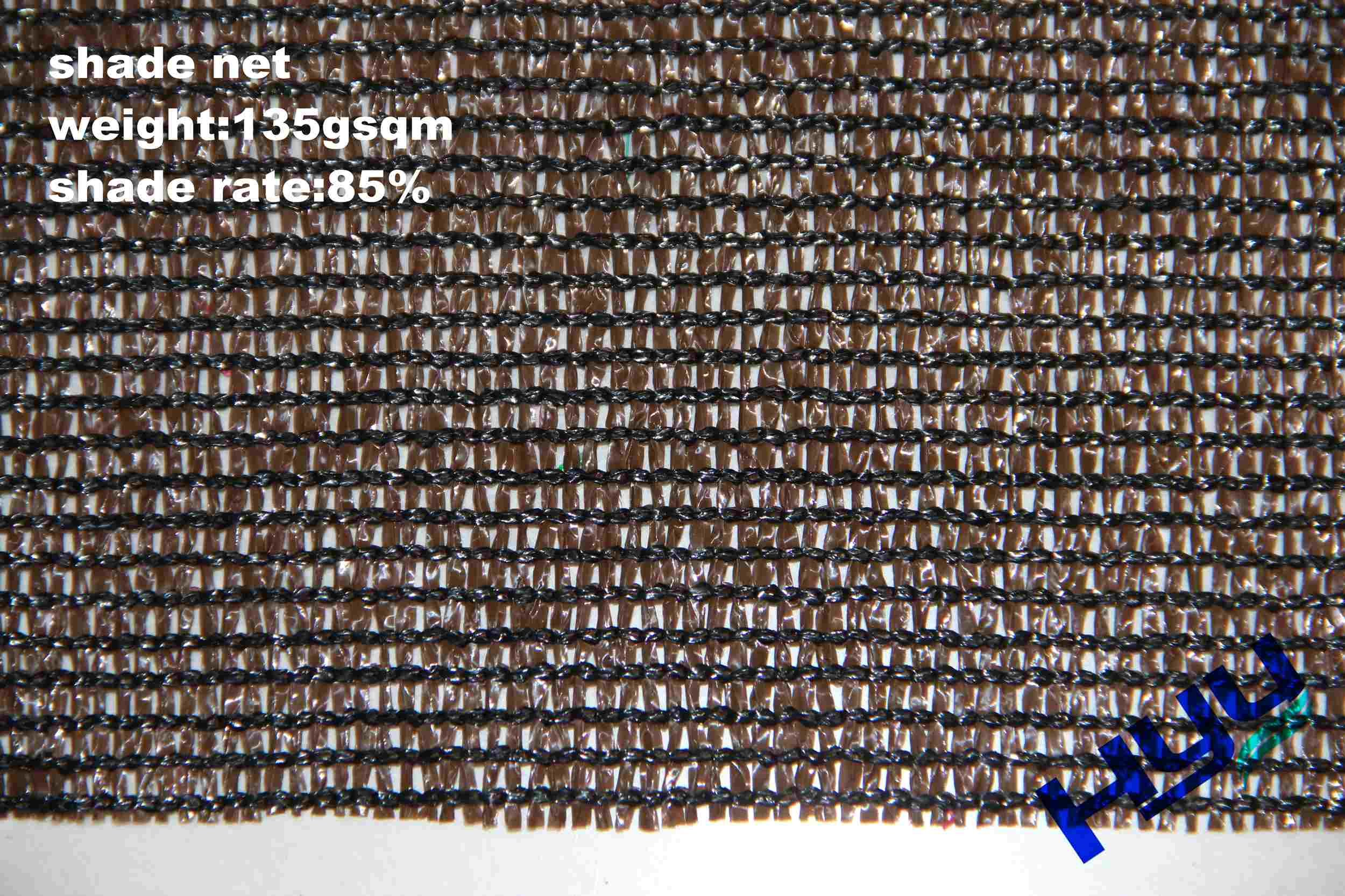 Brown Color Shade Netting