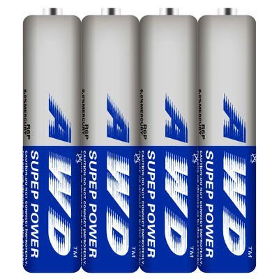 Wholesale Dry Battery 1.5V R03 Um-4 AAA Carbon Dry Battery