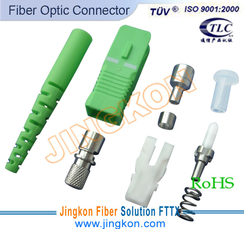 Fiber Optic Connector (SC/APC-SM-2.0)