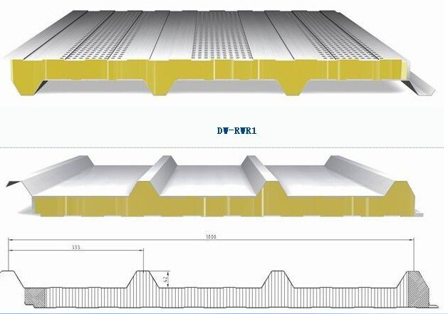 Heat Insulation PU (PIR/PUR) Sandwich Panel for Cold Room