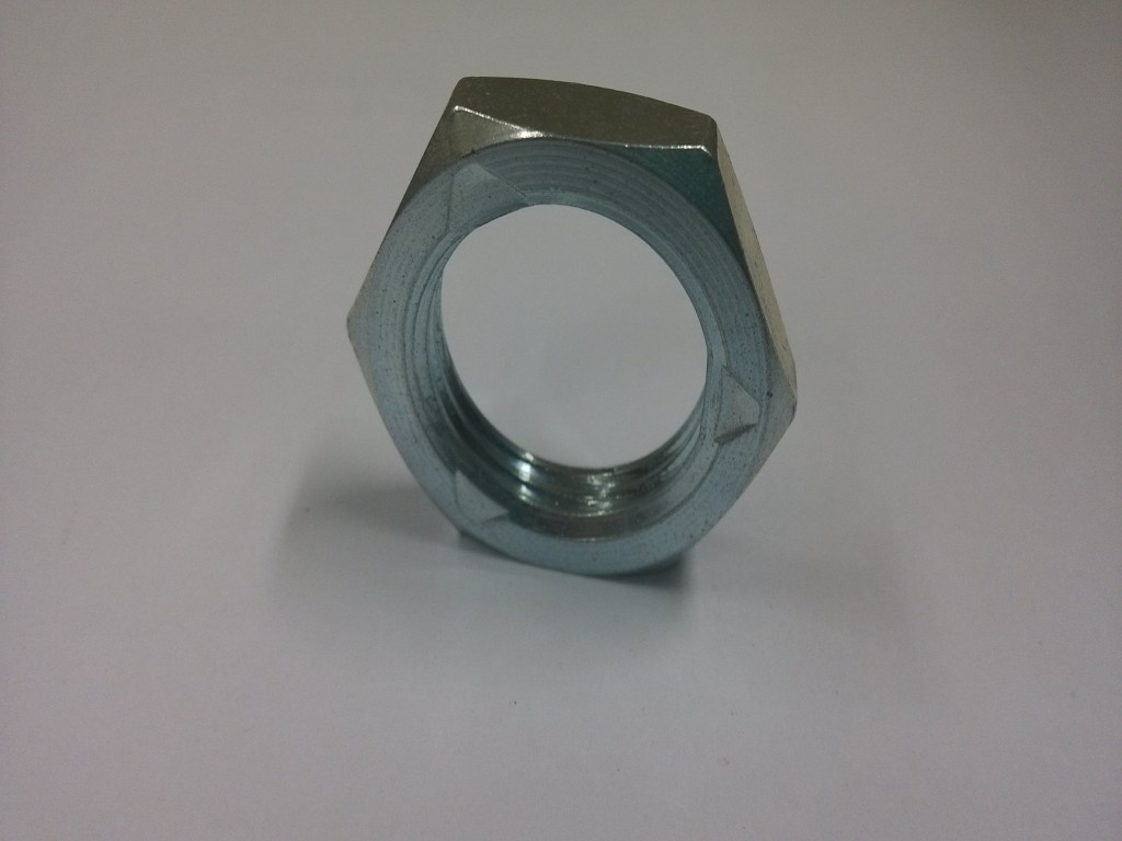 Steel Chamfered Hexagon Thin Nuts DIN936 M24