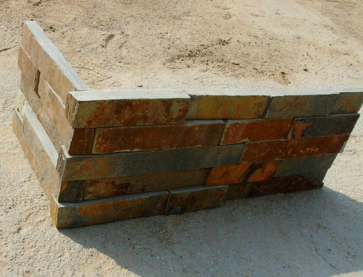 Exterior Slate Wall Panel Corner