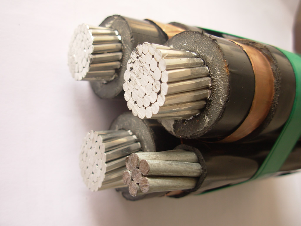 Quadruplex Service Drop AAAC 6201 Alloy Neutral Conductor French Coach