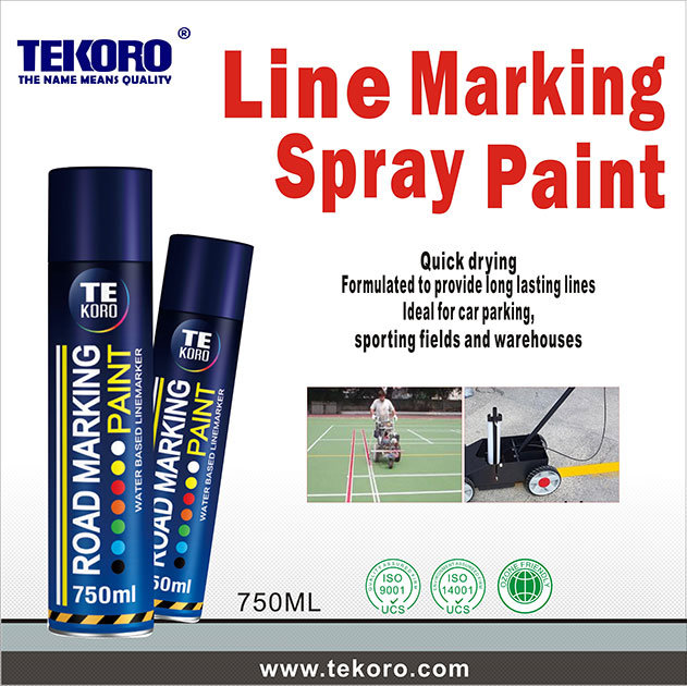 750ml Line Marking Paint, Inverted Marking Paint, Road Marking Paint, Layout Paint