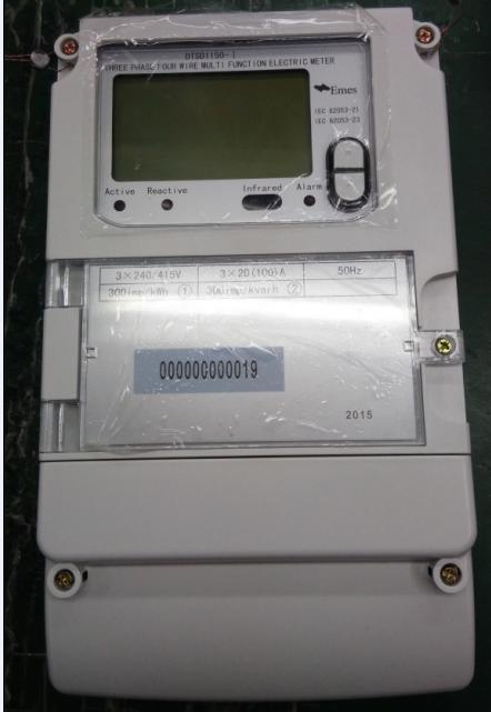Three Phase Multi Function Active and Reactive Energy Meter