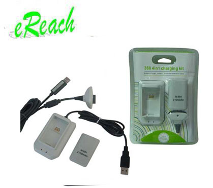 4 in 1 Play&Charge Kits for X360 (E-PCK)