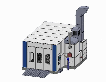 Spraying Paint Machine