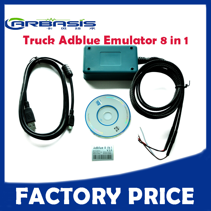 Newest Truck Adblue Emulator 8 in 1 Diagnostic Tool Emulator 8 In1 Truck