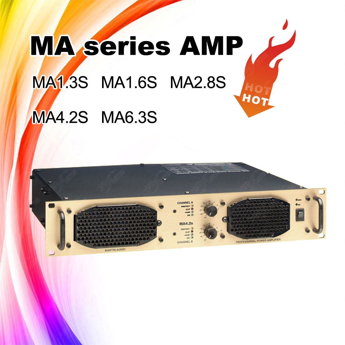 Martin Ma4.2s Style Professional Audio Amplifier