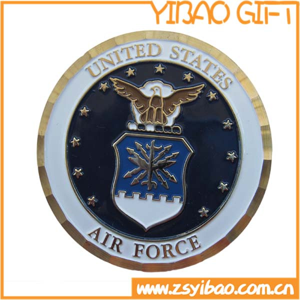 High Quality Metal Eagle Coin with Swirl Edge (YB-c-036)