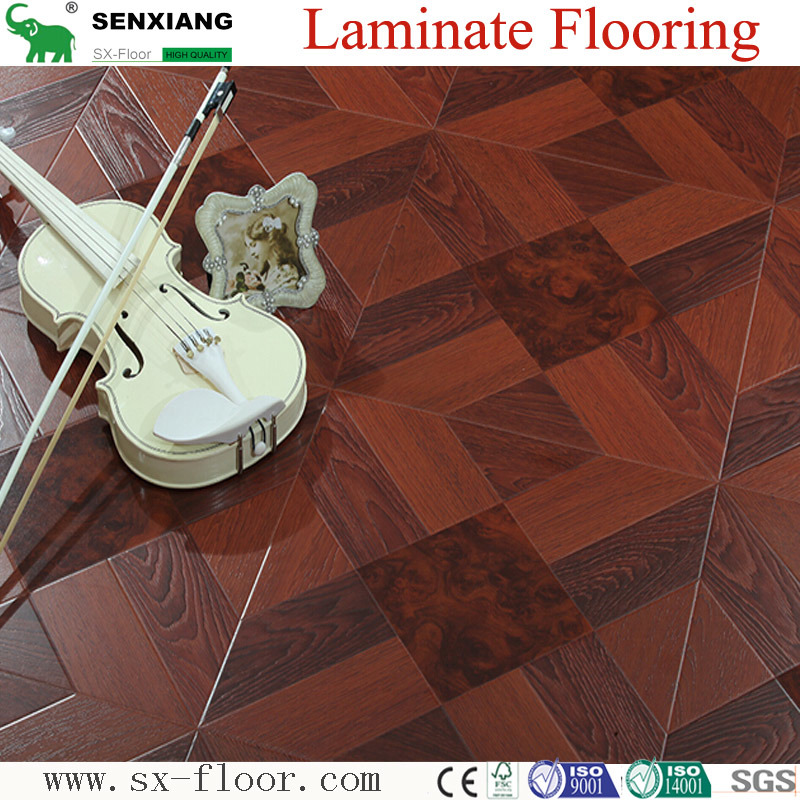 12mm Art Parquet Waterproof Wood Laminate Laminated Flooring