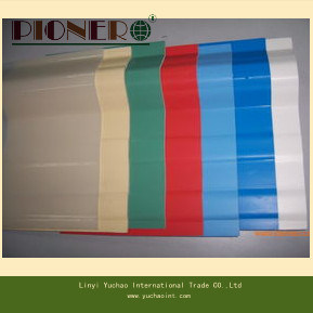 New Product Plastic Roof Tile Greenhouse or Indoor Roofing Material