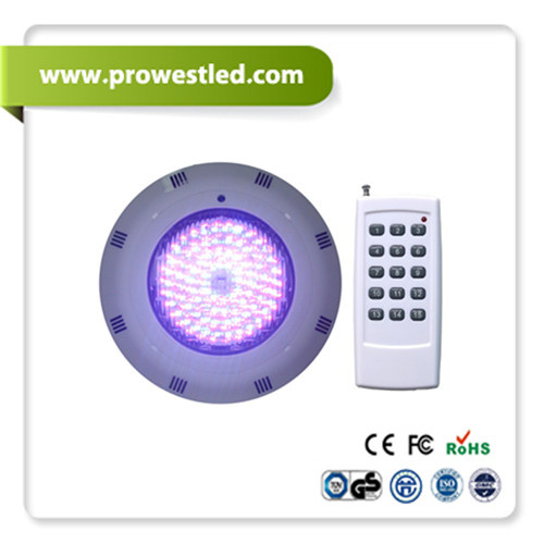 9W Wall-Mounted LED Swimming Pool Light with with Superhet Remote Control ---15keys