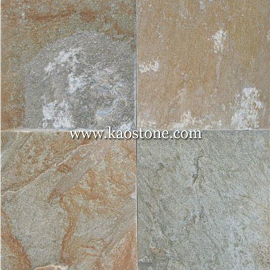 Building Material Natural Rusty Slate Floor Tiles for Decoration