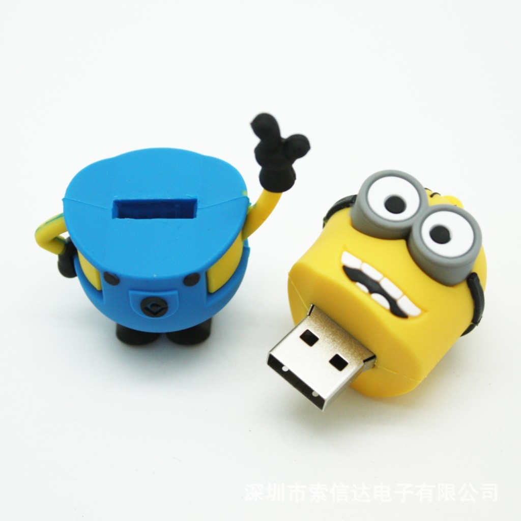 Cartoon USB Flash Memory Disk