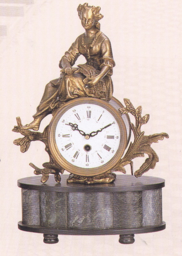Bronze Mechanical Clock (SP124)