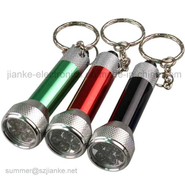 Flashlight LED Custom Keyring Torch with Logo Print (4070)