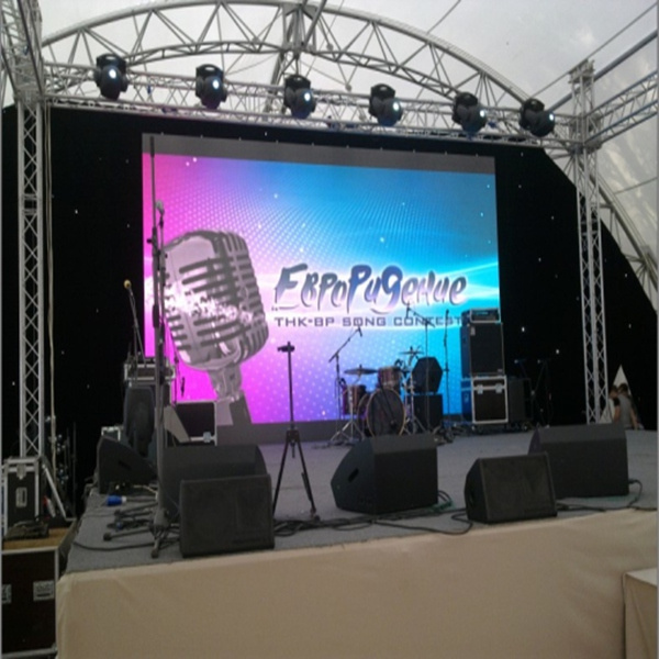 Indoor Full Color LED Display Board Iron Cabinet P5