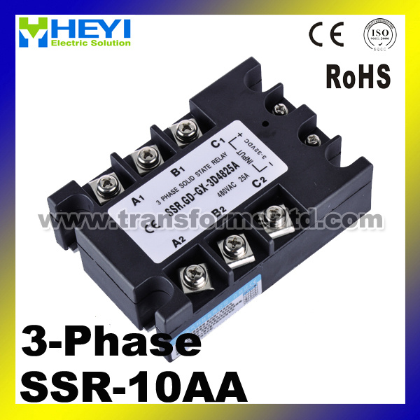 SSR-10AA General Purpose SSR Solid State 3-Phase Relay