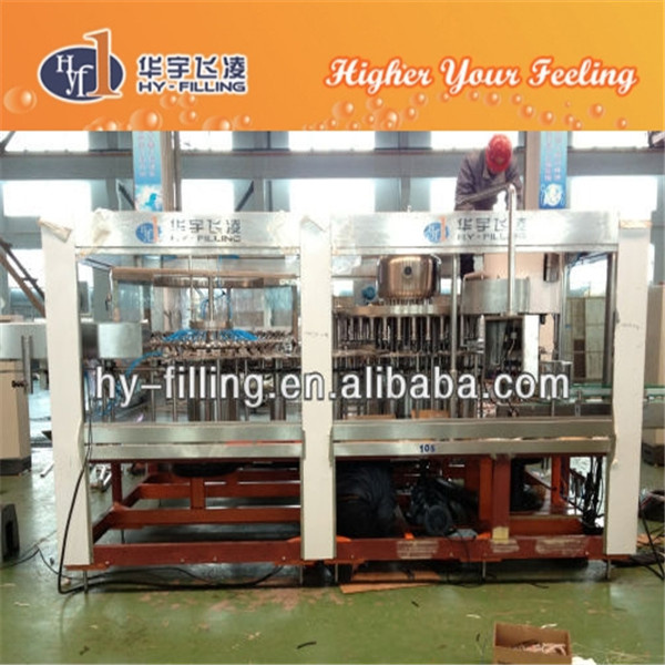 Pet Bottle Juice Hot Filling 3 in 1 Machine