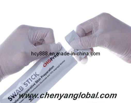 Hospital Consumables Sterile Chg Swab Stick
