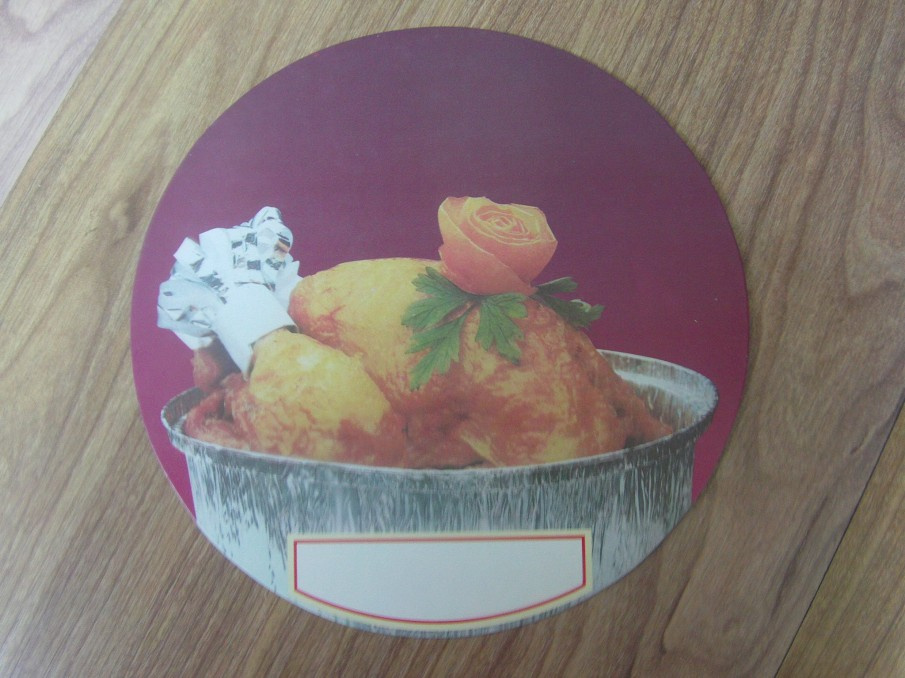 Aluminum Foil Container Printed Lid