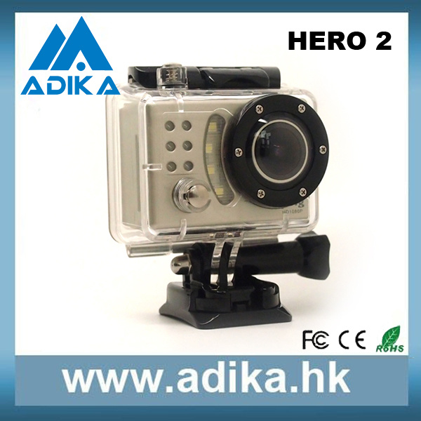 1080p Full HD Sport Camera with Waterproof Function
