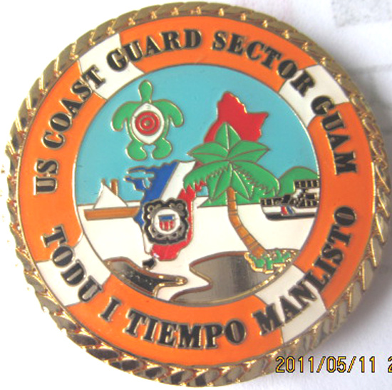 3D Metal Challenge Coin for Military Gift