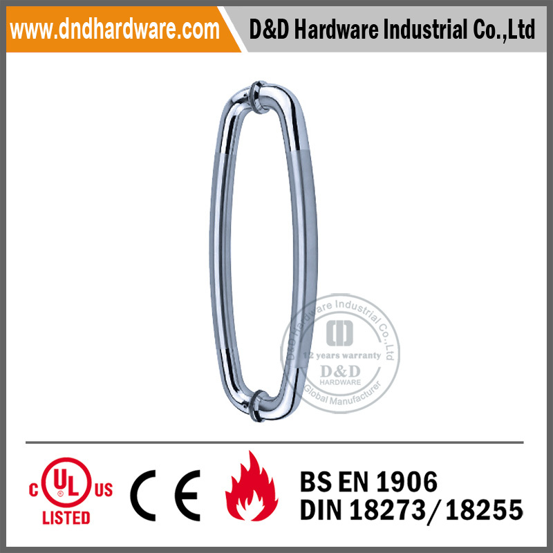 Double Sided Door Pull Handle for Metal Door