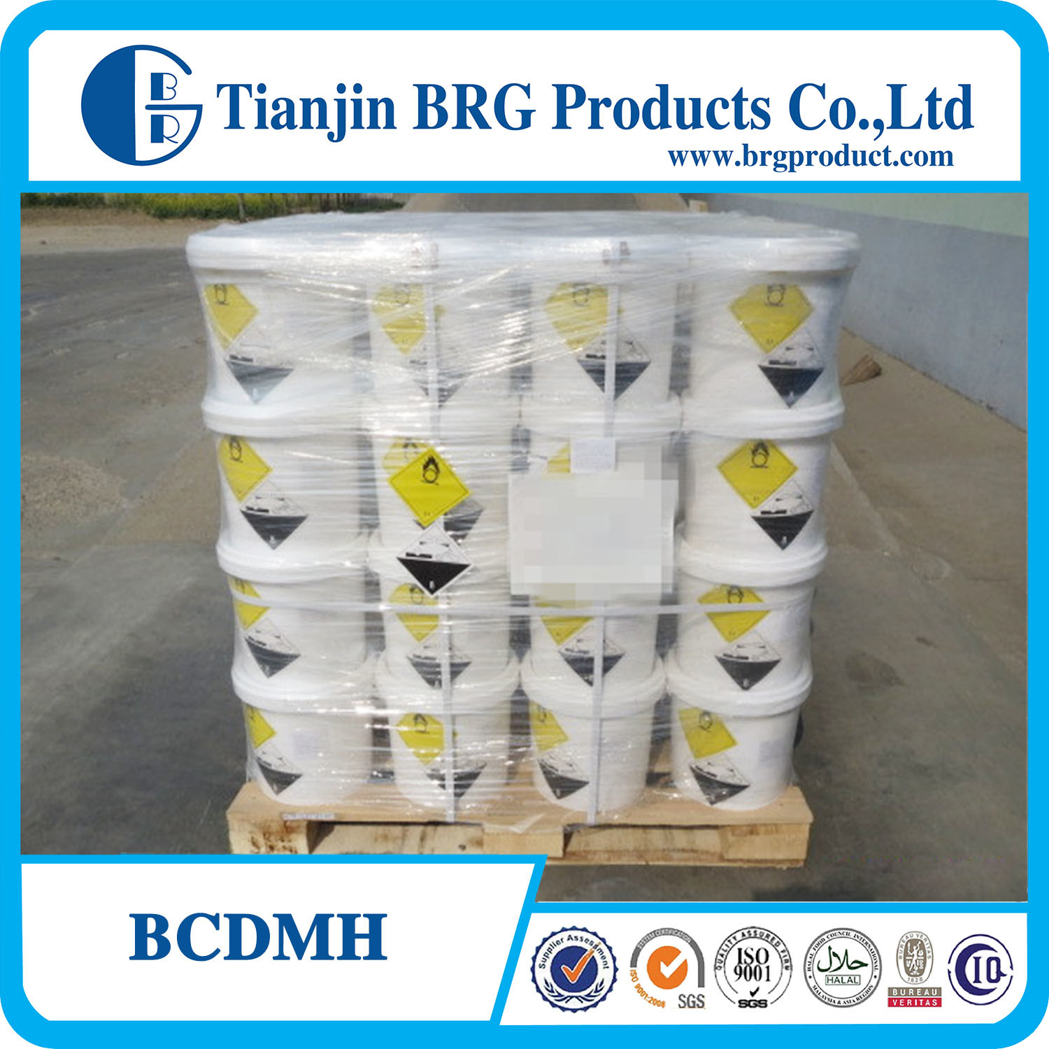 Hot Sale Bcdmh (bromine tablet) for Disinfecting in Hospital