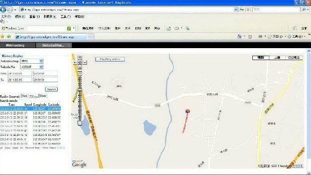 Applicable GPS Tracking Software for Vehicle Personal Motorcycle (TS20)
