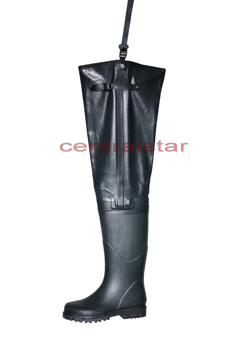 Over The Knee Rubber Hip Wader (6696A)