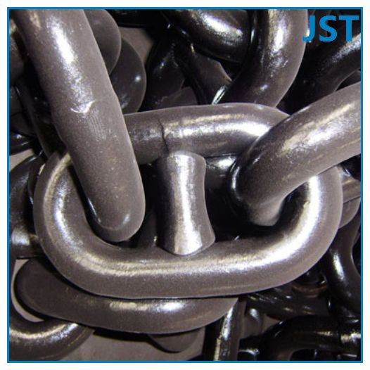 Blackened Marine Stud Link Anchor Chain (U2 U3)