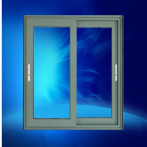 Double Pane Insulating Glass Aluminum Sliding Window with Built-in-Lock