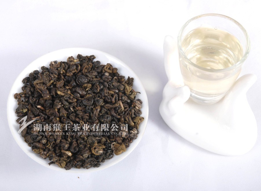 Chinese Speciality Milk Flavor Green Tea Help Anti Aging Milk Green Tea Hwf003