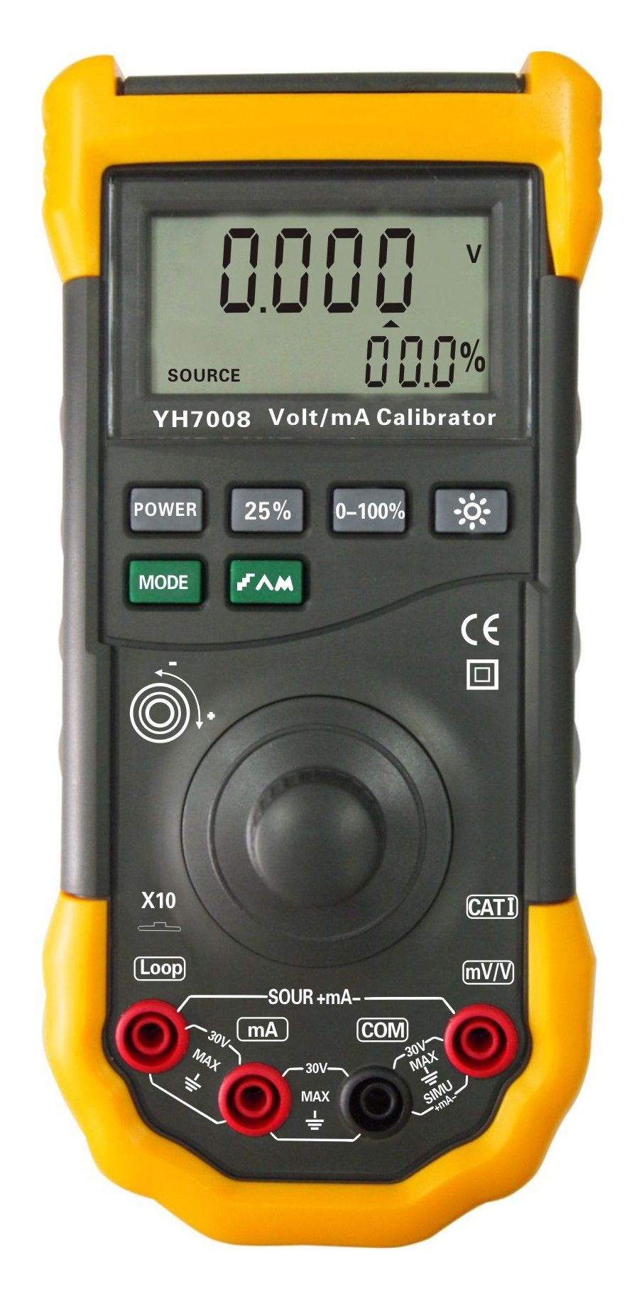 0 to 100mv DC Measurment and 0 to 24 Ma Current Source Volt/Ma Calibrator
