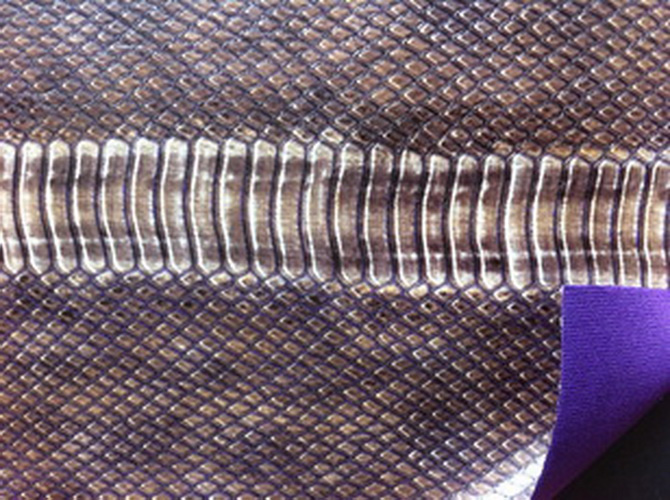 Special Classical Python Fabric for Shoes