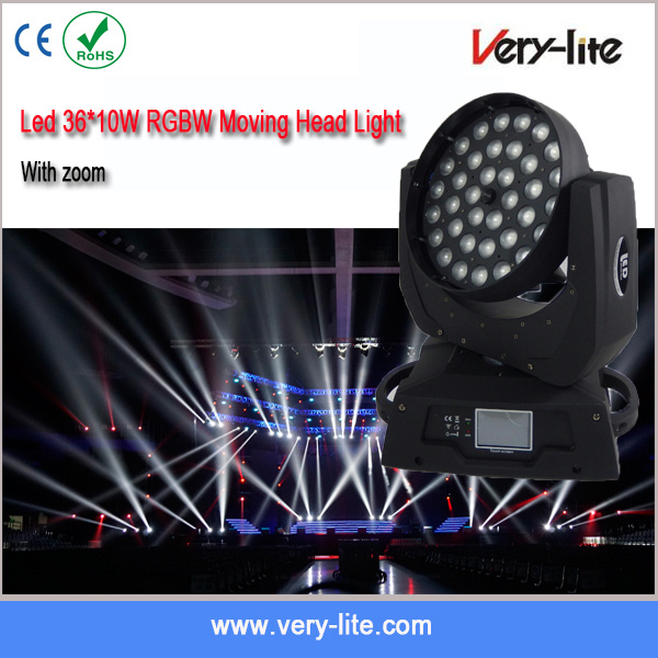 LED 36*10W Zoom Moving Head Light