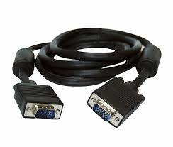 Premium 6 Ft Black Double Shielded Black VGA Cable