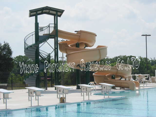 Amusement Swimming Pool Water Slides for Sale