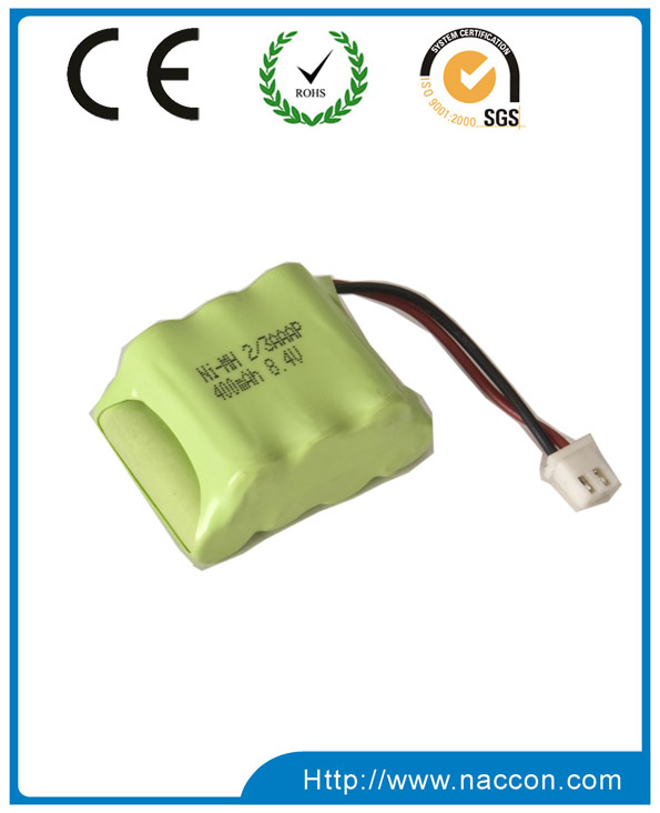 2/3AAA 800mAh 8.4V NiMH Battery Pack