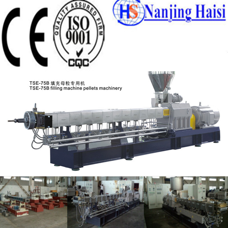 Recycle Plastic Granules Making Horizontal Extrusion Machinery Price
