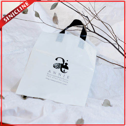 Customized Plain Plastic Bag with Handle